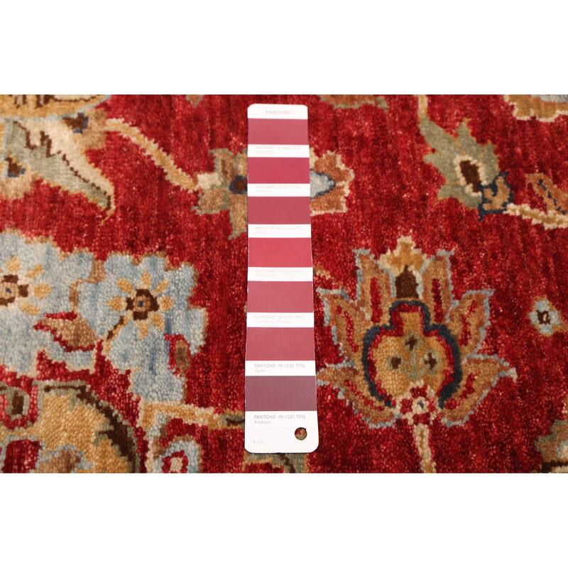 ECARPETGALLERY Hand-knotted Jamshidpour Red Wool Rug - 8'1 x 10'0