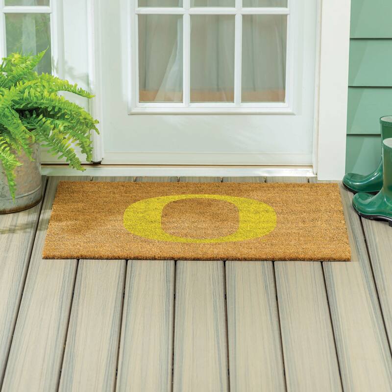 University of Oregon Full Color Indoor/Outdoor Coir Mat