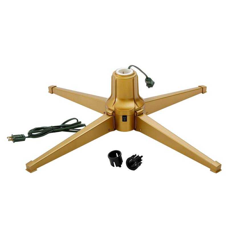 Home Heritage Rotating Tree Stand Base w/Stanley 7' Skinny Pencil Christmas Tree - 12.77