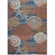 preview thumbnail 2 of 41, Nourison Seaside Indoor only Nature Area Rug 4' x 6' - Blue/Multicolor