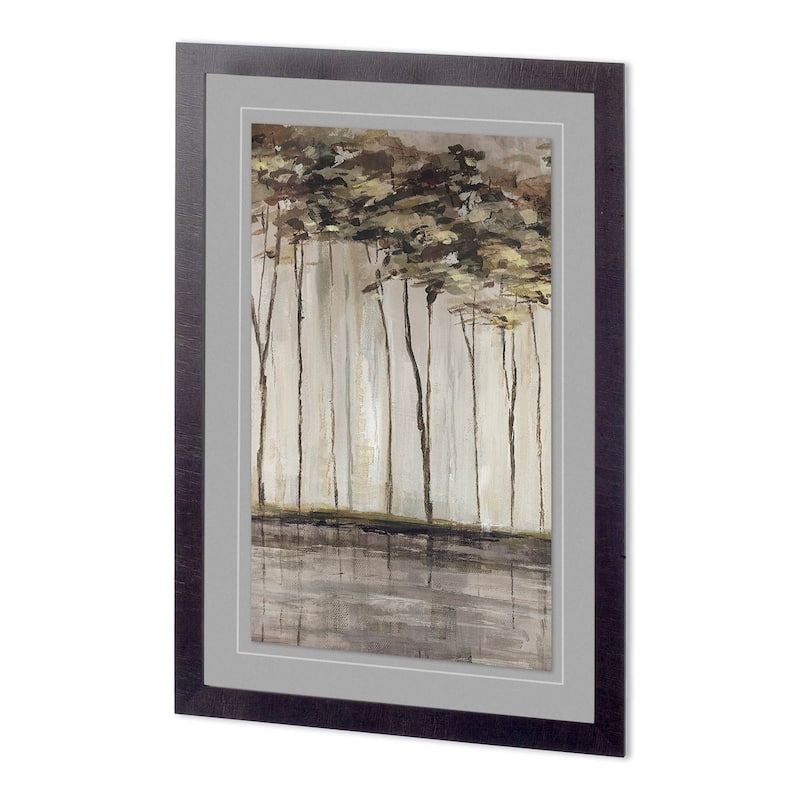 Bank of Birch II Framed Art Print