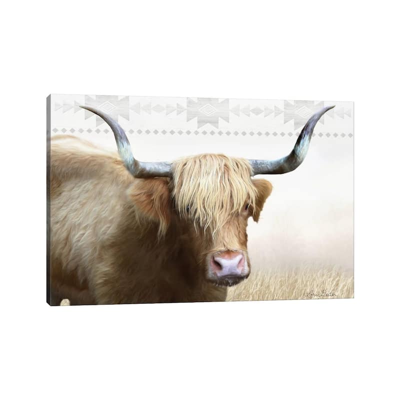 iCanvas "Get Your Horns Up" by Lori Deiter Canvas Print