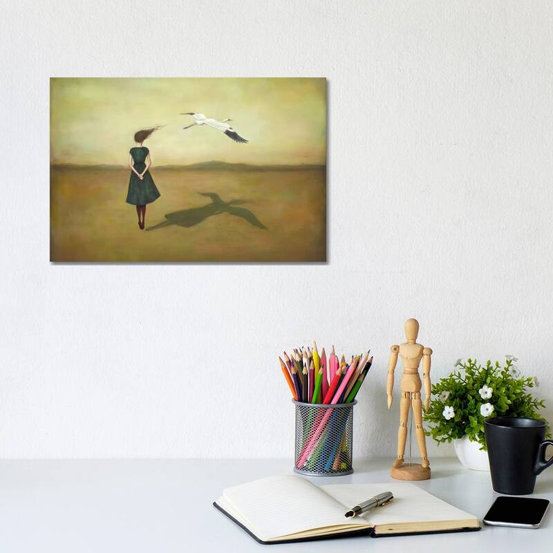 iCanvas "Eggscapism" by Duy Huynh Canvas Print - 8x12x0.75