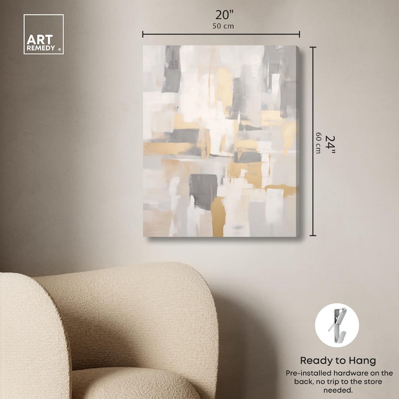 Soft Brilliance I Canvas by Art Remedy, Gallery Wrapped