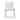 Uttermost Ascend Textured White Dining Chair - 19.70" W x 33.85" H x 23.00" D