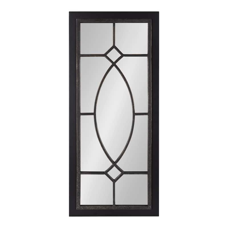 Kate and Laurel Bakersfield Wood Framed Mirror