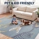 preview thumbnail 19 of 21, JONATHAN Y Duenas T-Rex Modern Kids Machine-Washable Area Rug