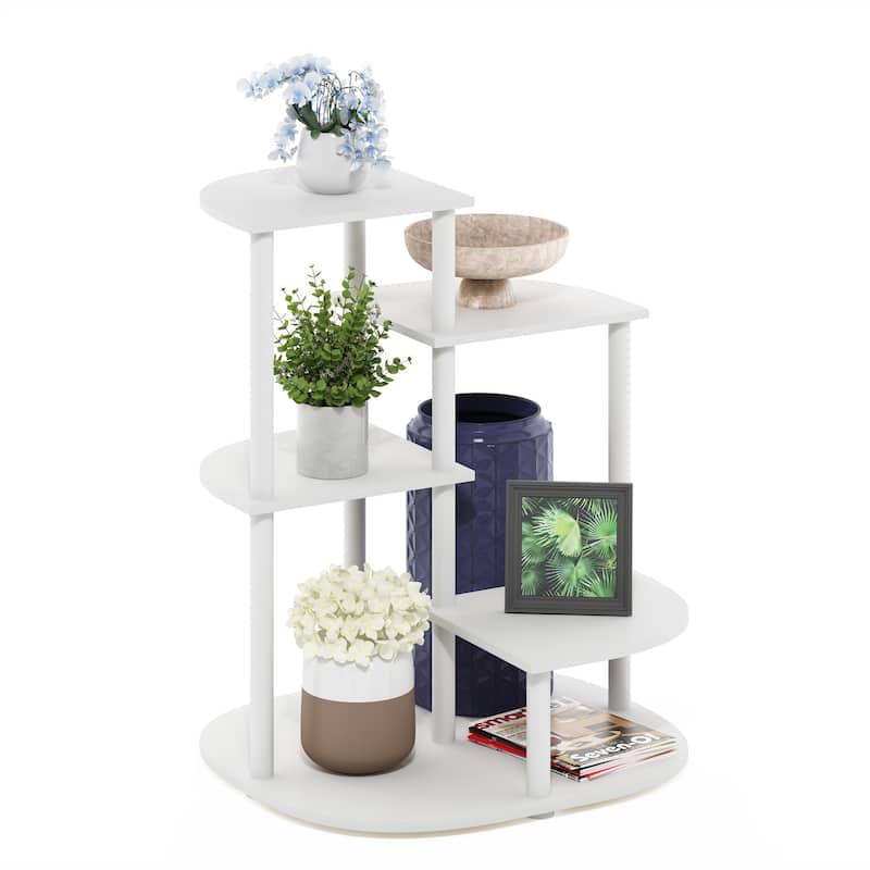 Furinno Celuka 3-Tier Indoor Outdoor Potted Plant Stand Holder
