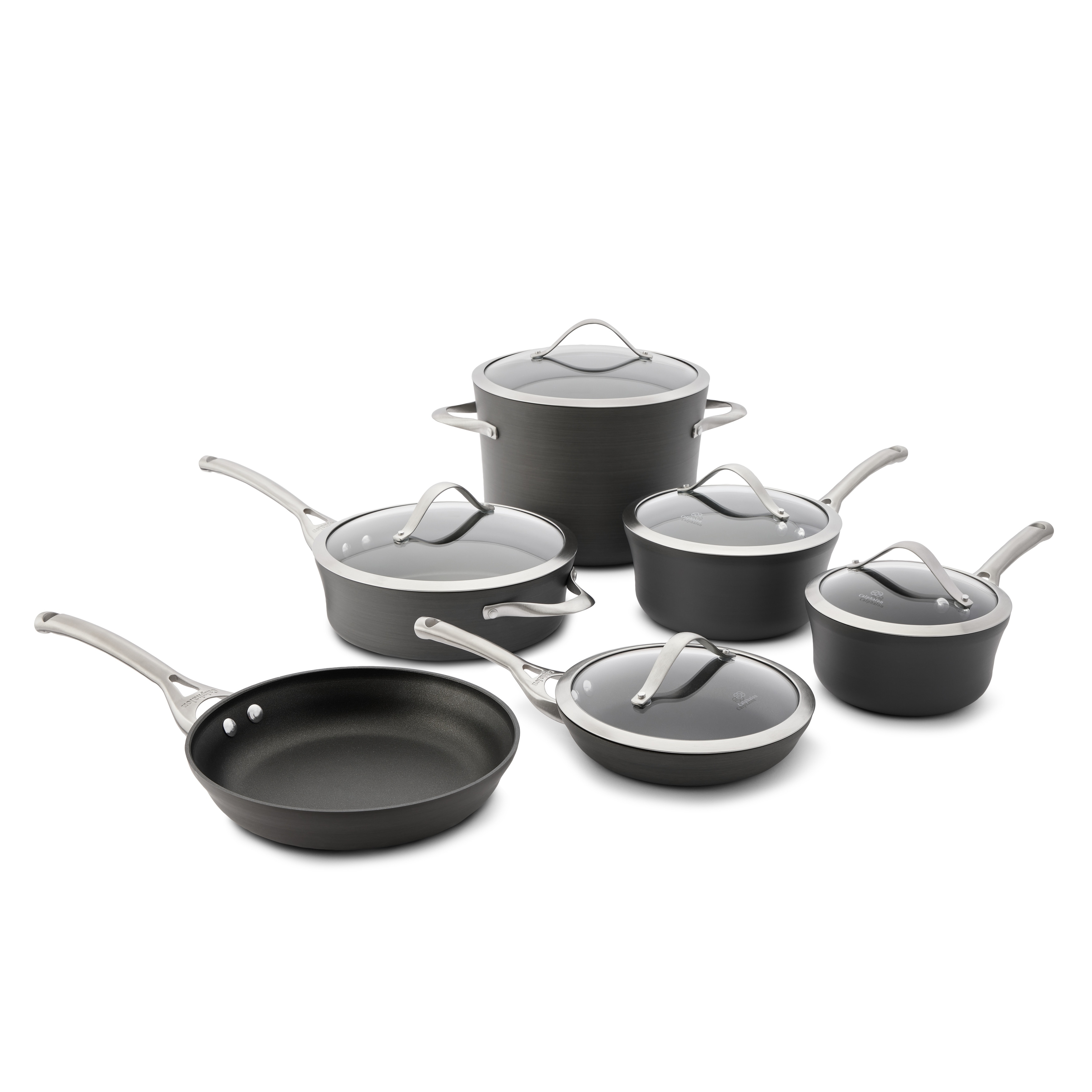 Calphalon Contemporary Hard-Anodized Nonstick Cookware, 11 Piece