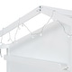 preview thumbnail 17 of 18, Versatility Twin Size House Bed with Upholstered Sofa, Wood Guardrail Bed with Shelves and Two Drawers, Charging Station Design