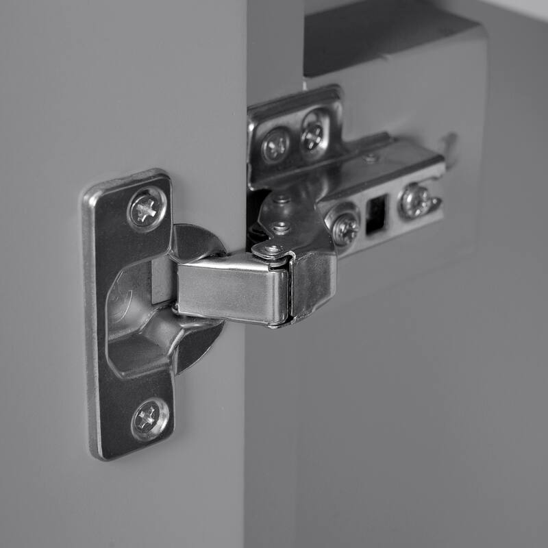 30'' Bathroom Vanity with Ceramic Sink, Soft-Close Door