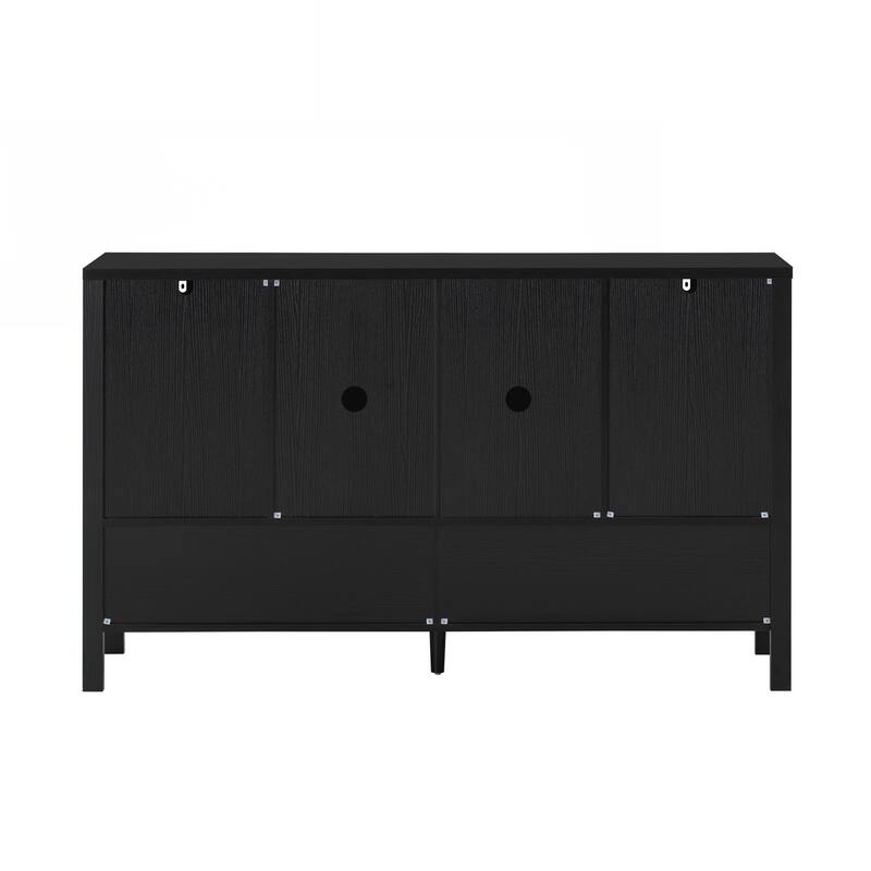 Modern Cabinet with Double Hooks,Suitable for Living Room, Hallway, Dining,Office