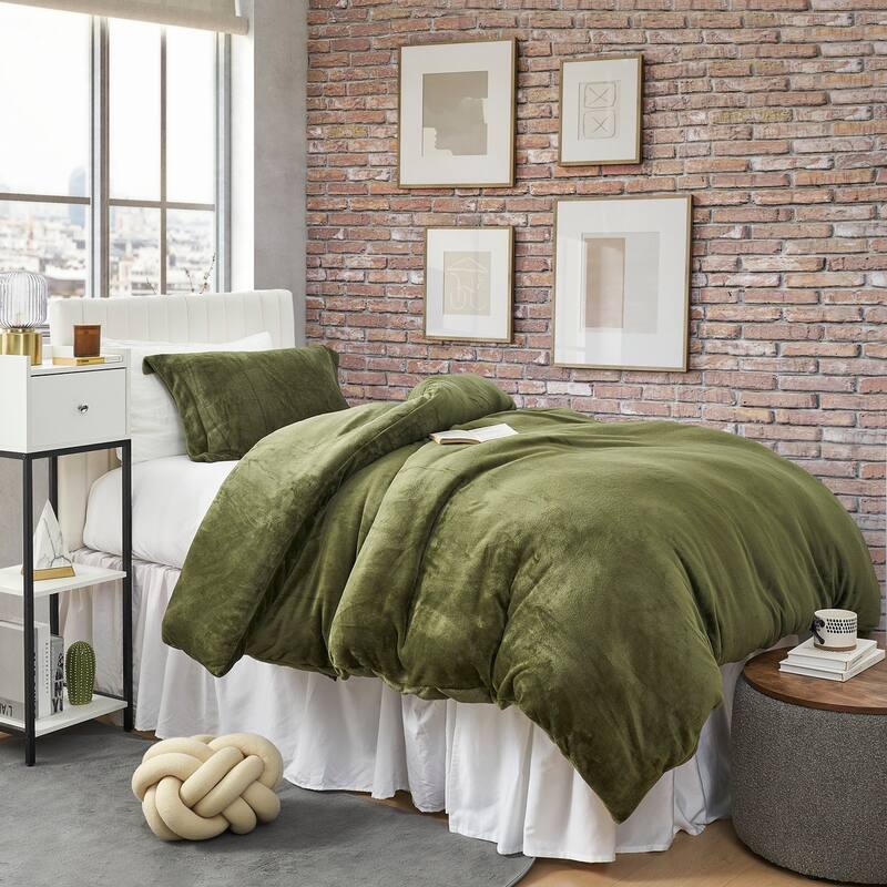 Thicker Than Thick® - Coma Inducer® Duvet Cover Set - Twin XL - Winter Moss