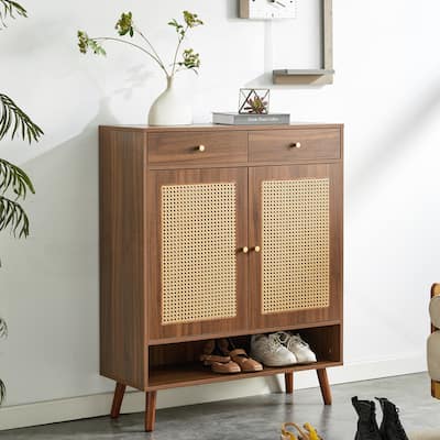 Versatile Minimalist Shoe Cabinet for Various Home Styles with Ample Storage