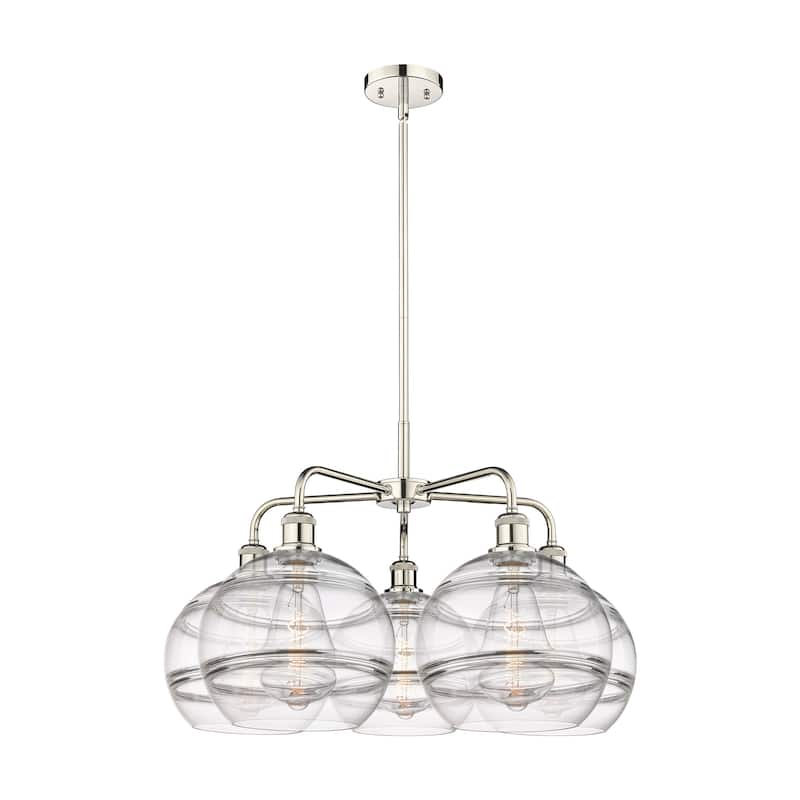 Innovations Lighting 516-5CR-18-28 Rochester Chandelier Rochester 5