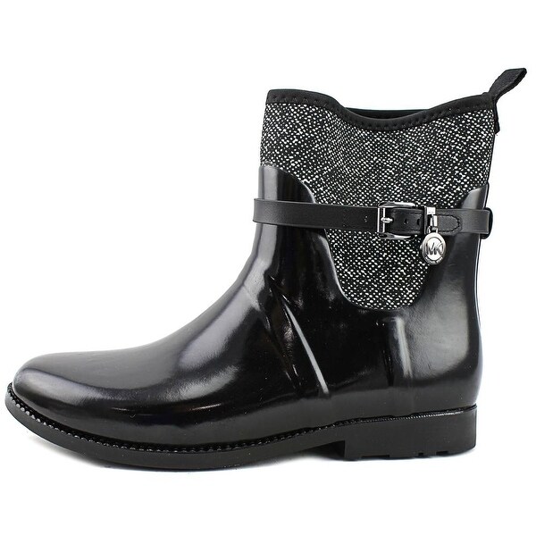 michael kors charm rain booties