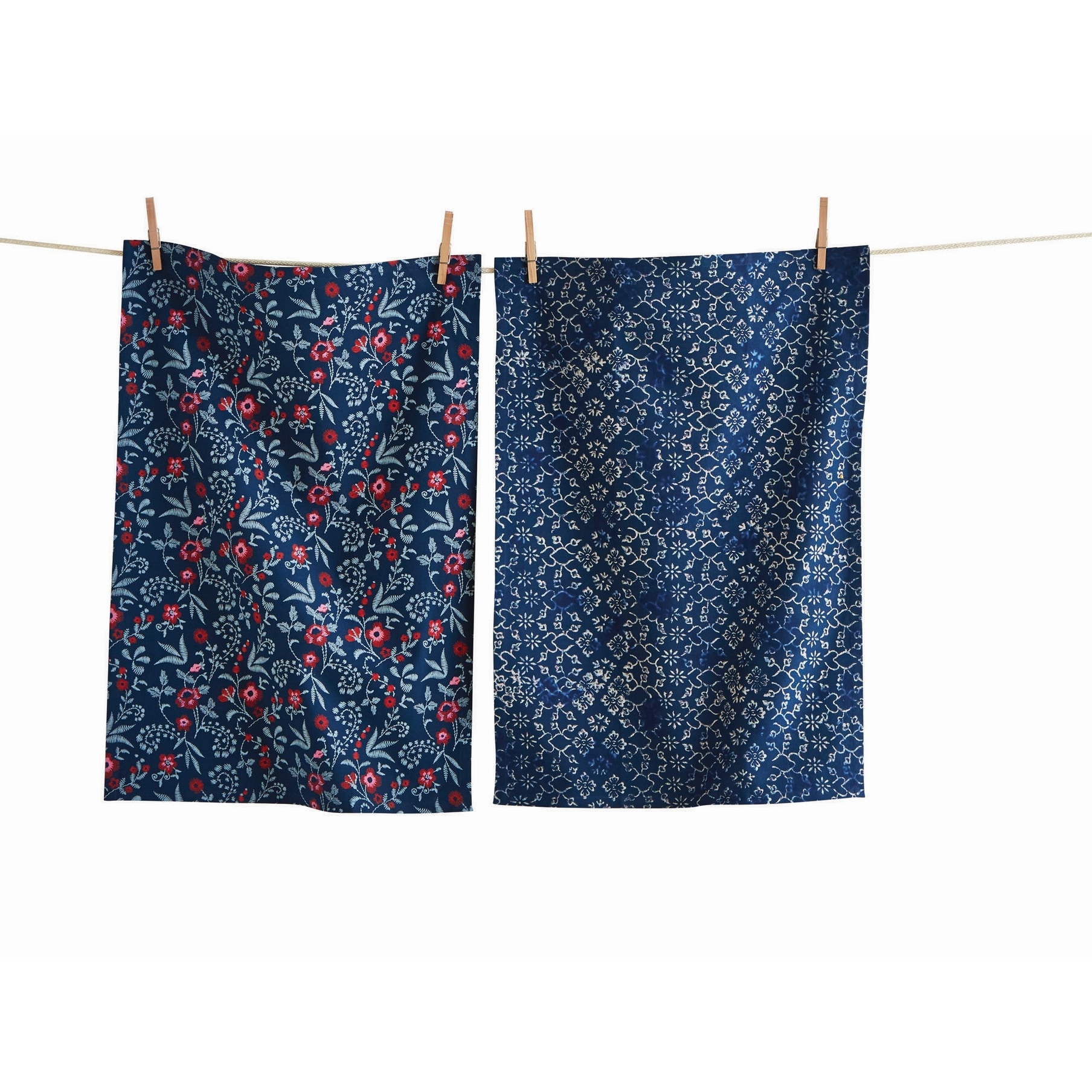 Floral Dish Towel Set