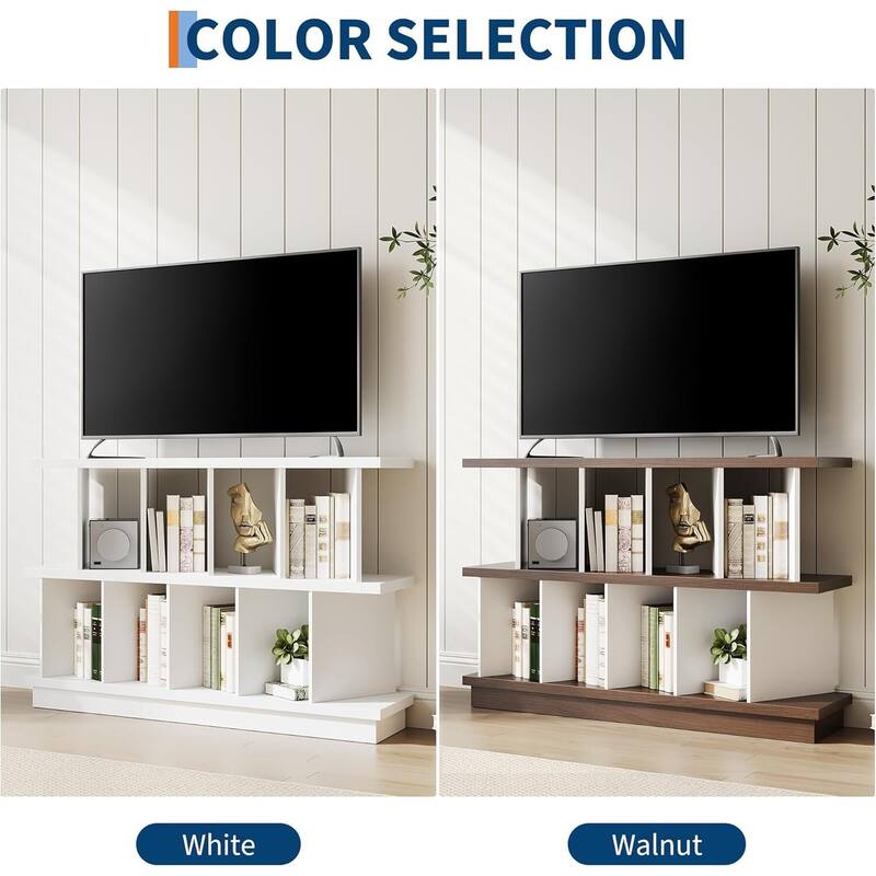 8 Cube Bookcase, Storage Shelf Organizer for Living Room, Bedroom