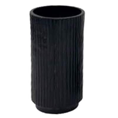 Round Flower Pot - 9.5" - Dark Brown