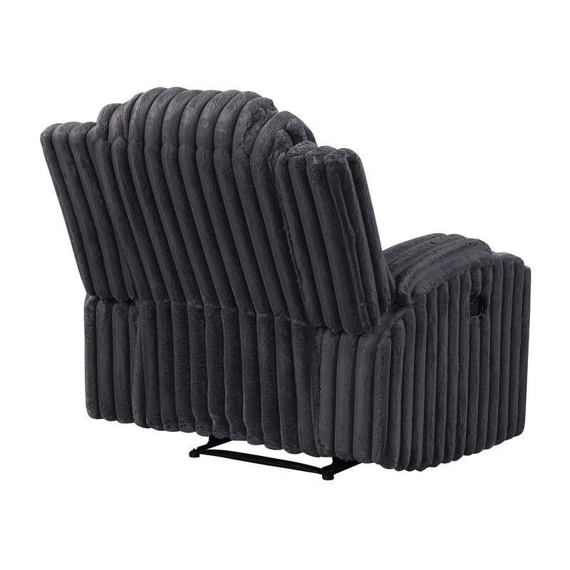 Brynda Corduroy 3-Piece Manual Double Reclining Sofa Sets