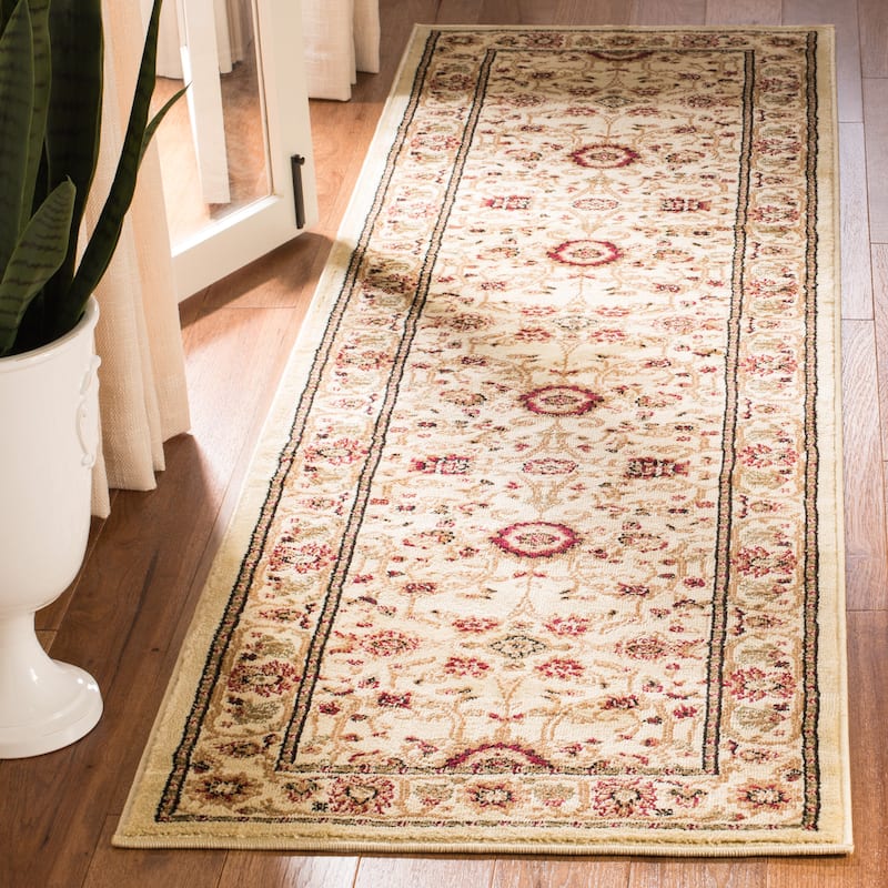SAFAVIEH, Lyndhurst Marsha Traditional Area Rug - 2'3" x 18' Runner - Ivory