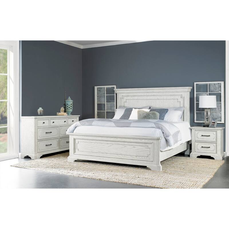 Clara 7-Drawer Dresser, White Mist