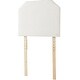 preview thumbnail 2 of 20, Tavira Allure® Boucle Dorm Headboard with Legs by DormCo