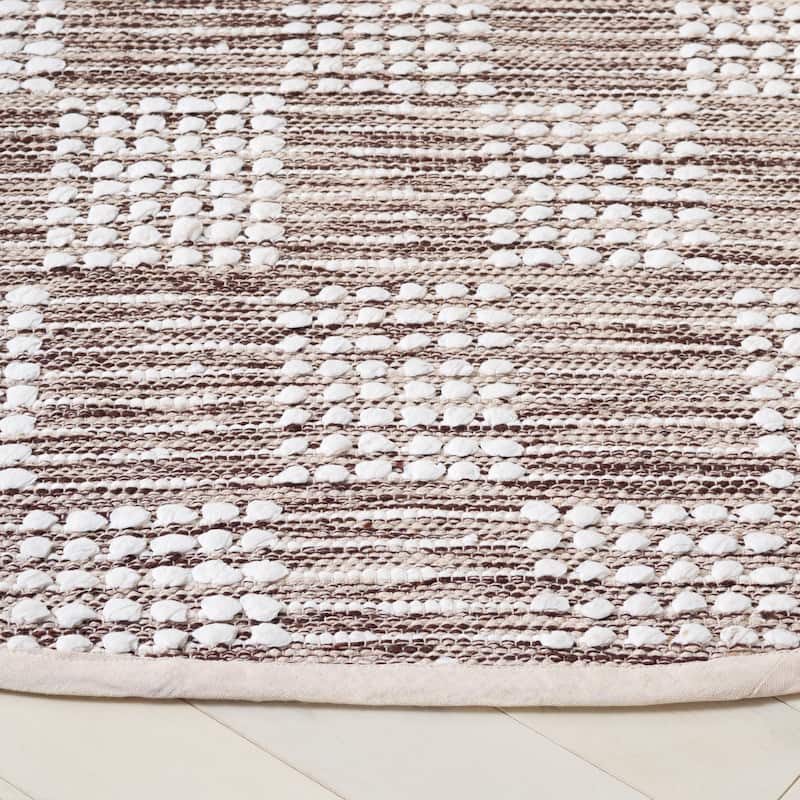 SAFAVIEH Handmade Montauk Noga Casual Cotton Rug
