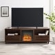 preview thumbnail 1 of 17, Middlebrook Hilla 70-inch Modern Fireplace TV Stand