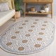 preview thumbnail 17 of 58, SAFAVIEH Handmade Chelsea Cayla Leopard French Country Wool Rug