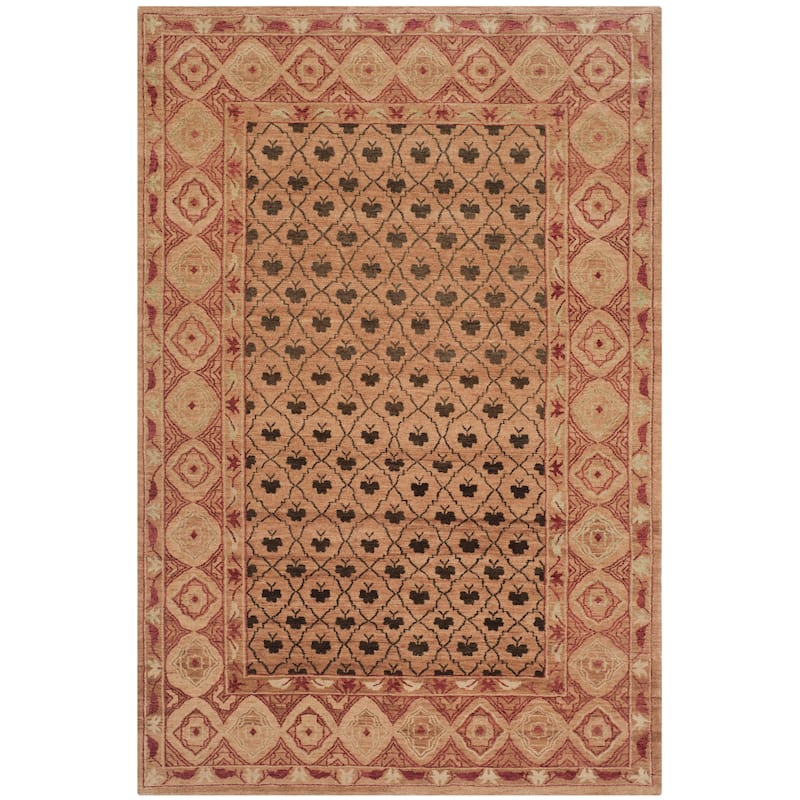 SAFAVIEH Couture Hand-knotted Rachella Jurina Traditional Oriental Wool Rug