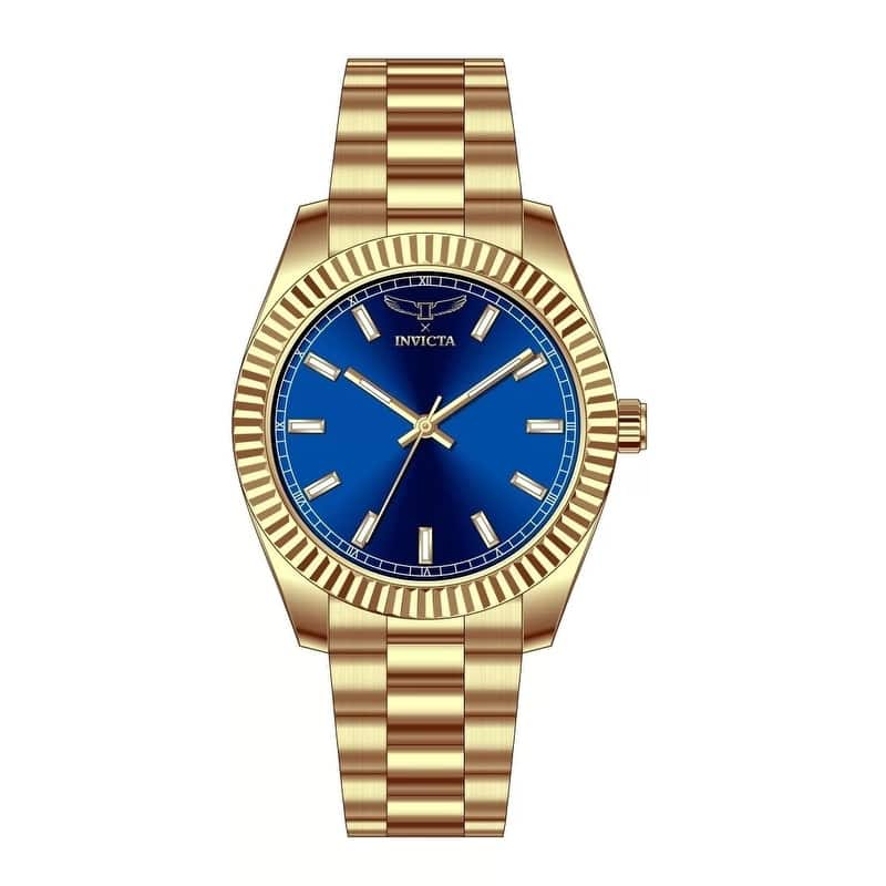 Invicta Men's 69007 Specialty Quartz PC21S Copper Dial Watch - Blue