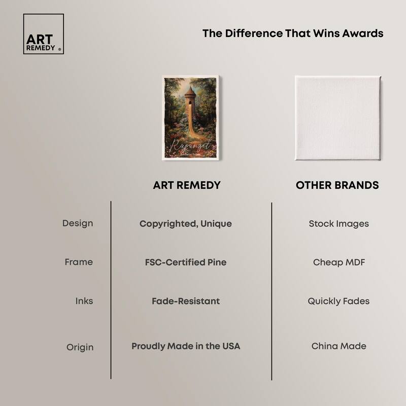 Rapunzel Classic Canvas by Art Remedy, Gallery Wrapped