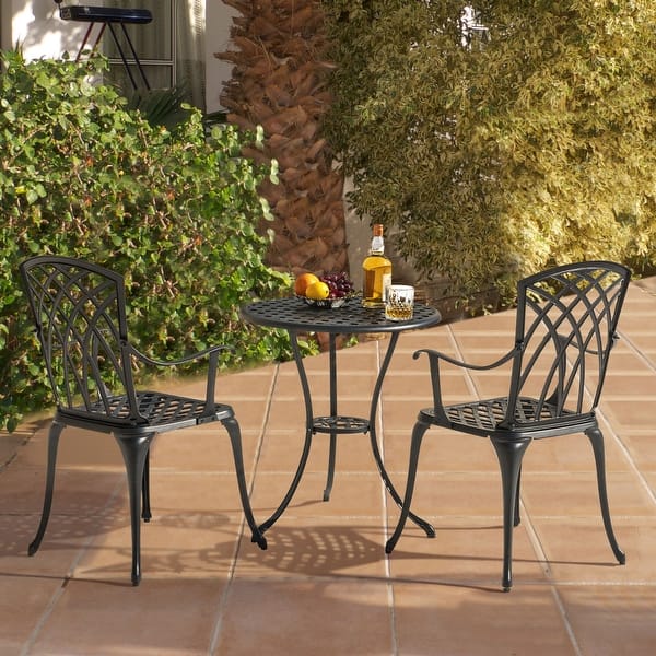 Bistro Table Lowes Cast Aluminum Patio Furniture Lowes Patio Bar