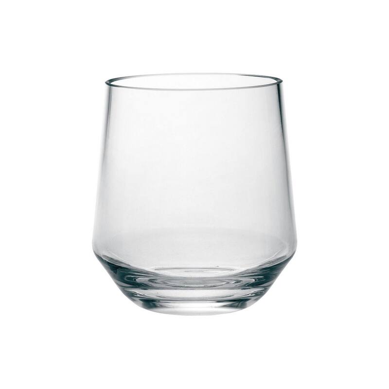 Plastic Wine Glasses Set of 4 (12oz), BPA Free Tritan Lexington Wine Glass Set, Unbreakable - Clear