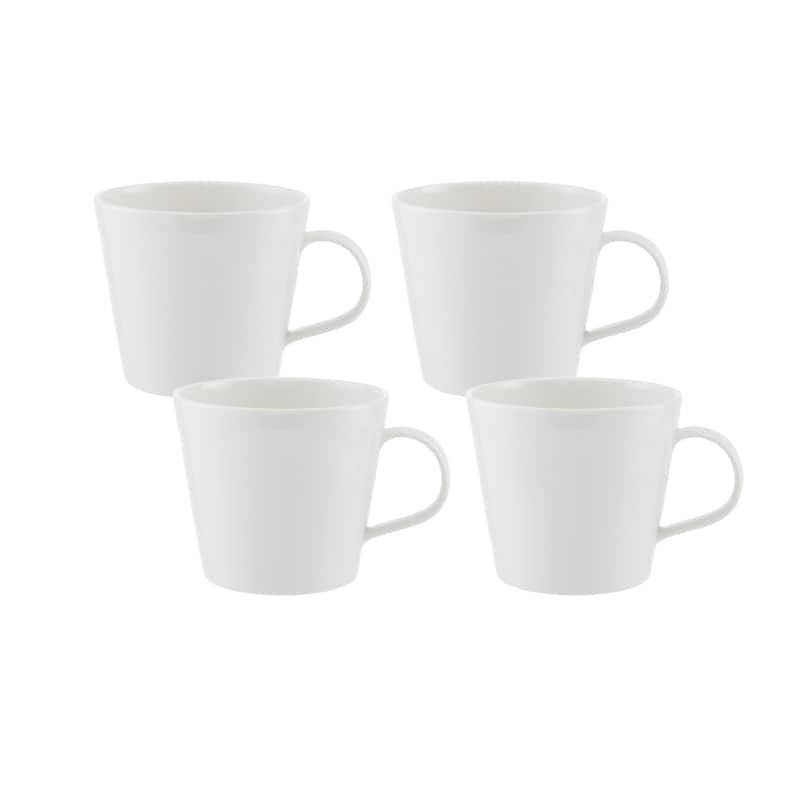 Royal Doulton 1815 Pure Mug 13.5floz White, Set of 4