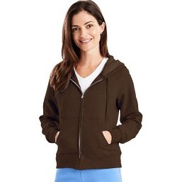 hanes brown hoodie