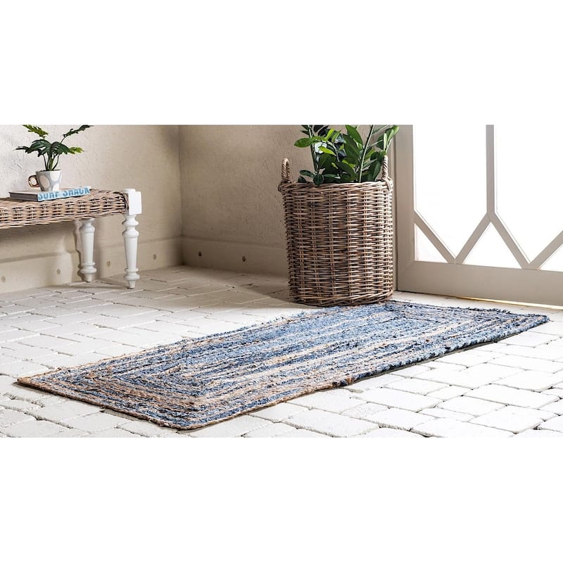 Braided Slin Collection Area Rug