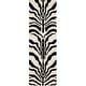 preview thumbnail 36 of 50, SAFAVIEH Handmade Cambridge Salina Animal Print Wool Rug 2'6" x 6' Runner - Ivory/Black - Runner