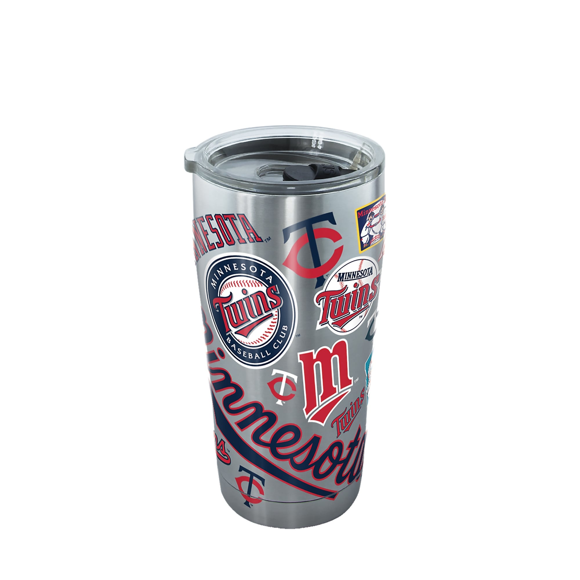 MLB Minnesota Twins All Over 20 oz Stainless Steel Tumbler with lid - Bed  Bath & Beyond - 23046941