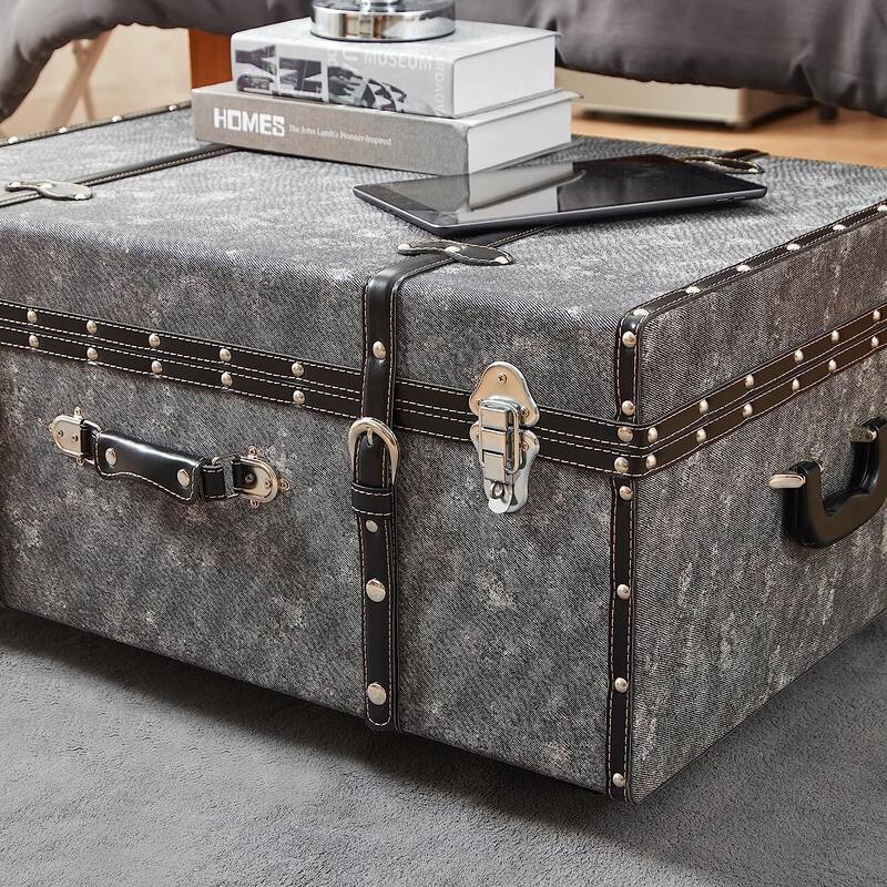 Texture® Brand Trunk - Jeans Black by DormCo