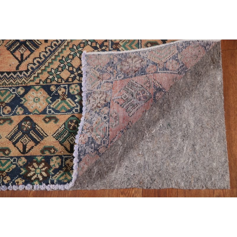 Bakhtiari Persian Vintage Area Rug Handmade Living Room Wool Carpet - 6'8"x 9'6"