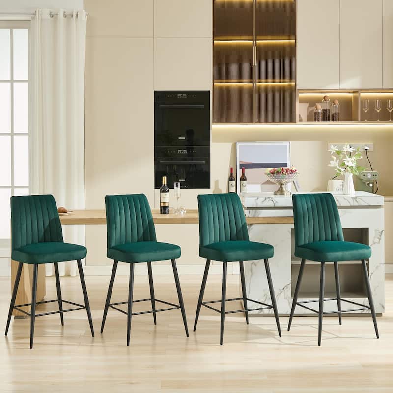 Bar Chair For Bedroom, Dining Room,Design Is Simple, The Cushion Is Comfortable,
