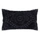 preview thumbnail 49 of 78, Better Trends Rio Collection in Floral Design 100% Cotton Tufted Unique Luxurious Machine Washable Tumble Dry Black - King Sham