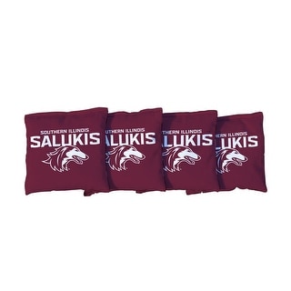 SOUTHERN ILLINOIS SIUC SALUKIS Maroon Cornhole Bags