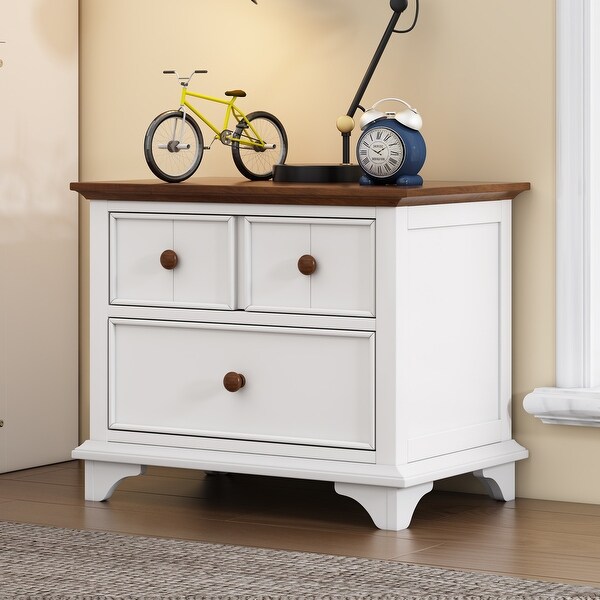 Bed bath and beyond deals white nightstand