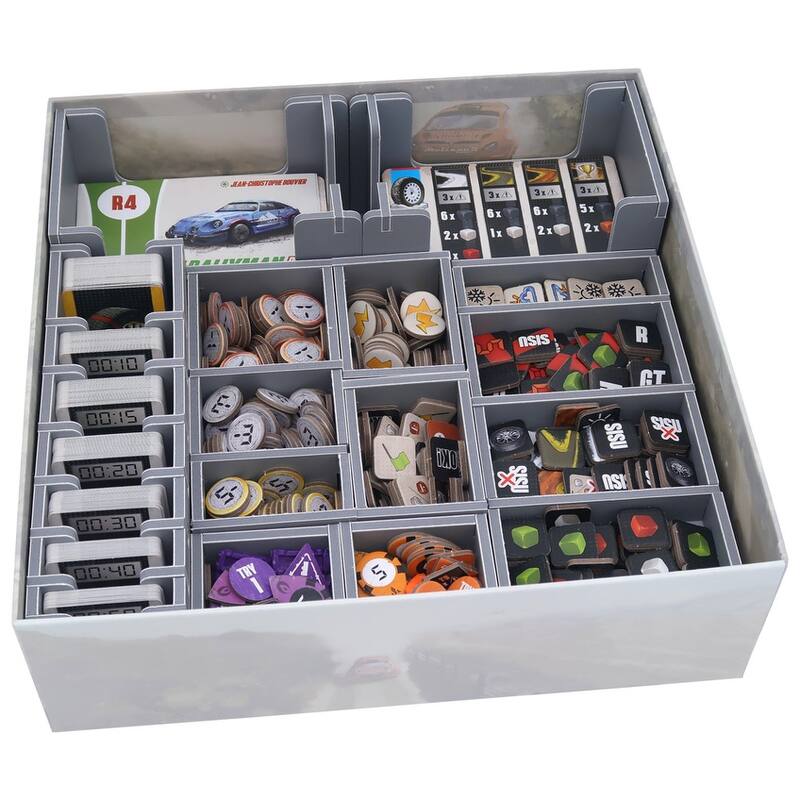 Folded Space: Rallyman: DIRT Board Game Organiser