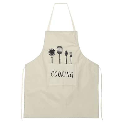 3pcs Bib Apron 72x65cm Unisex Cooking Aprons with 2 Pockets - 28.35" x 25.59"
