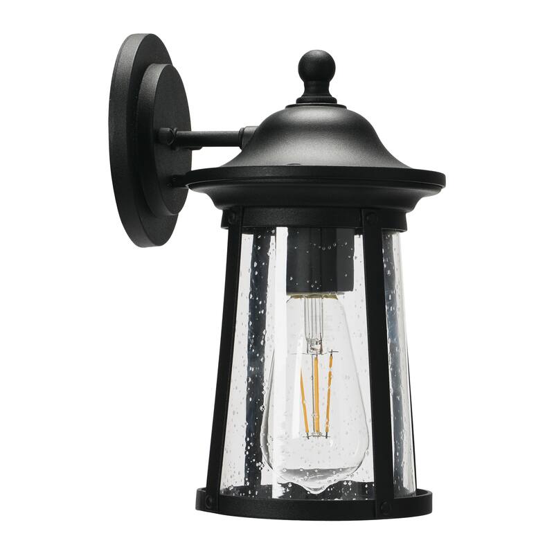 Robert Stevenson Lighting Portside - Metal and Glass Outdoor Light - 6W x 7L x 11H