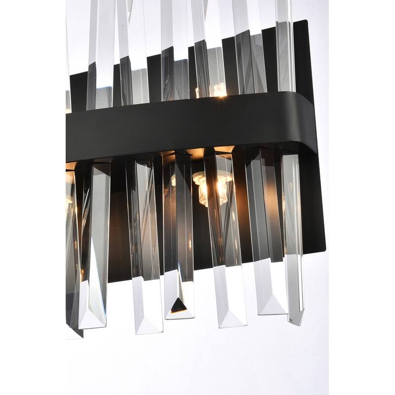 Indigo Home 24 inch crystal bath sconce